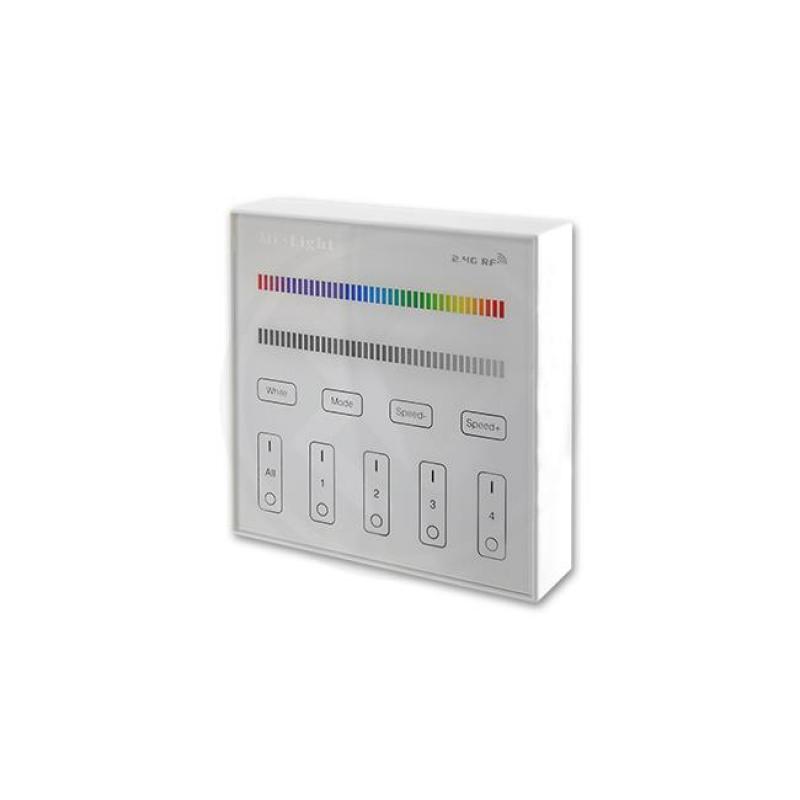 Mi-Light panel ścienny dotykowy RGBW 4-strefowy (polot)